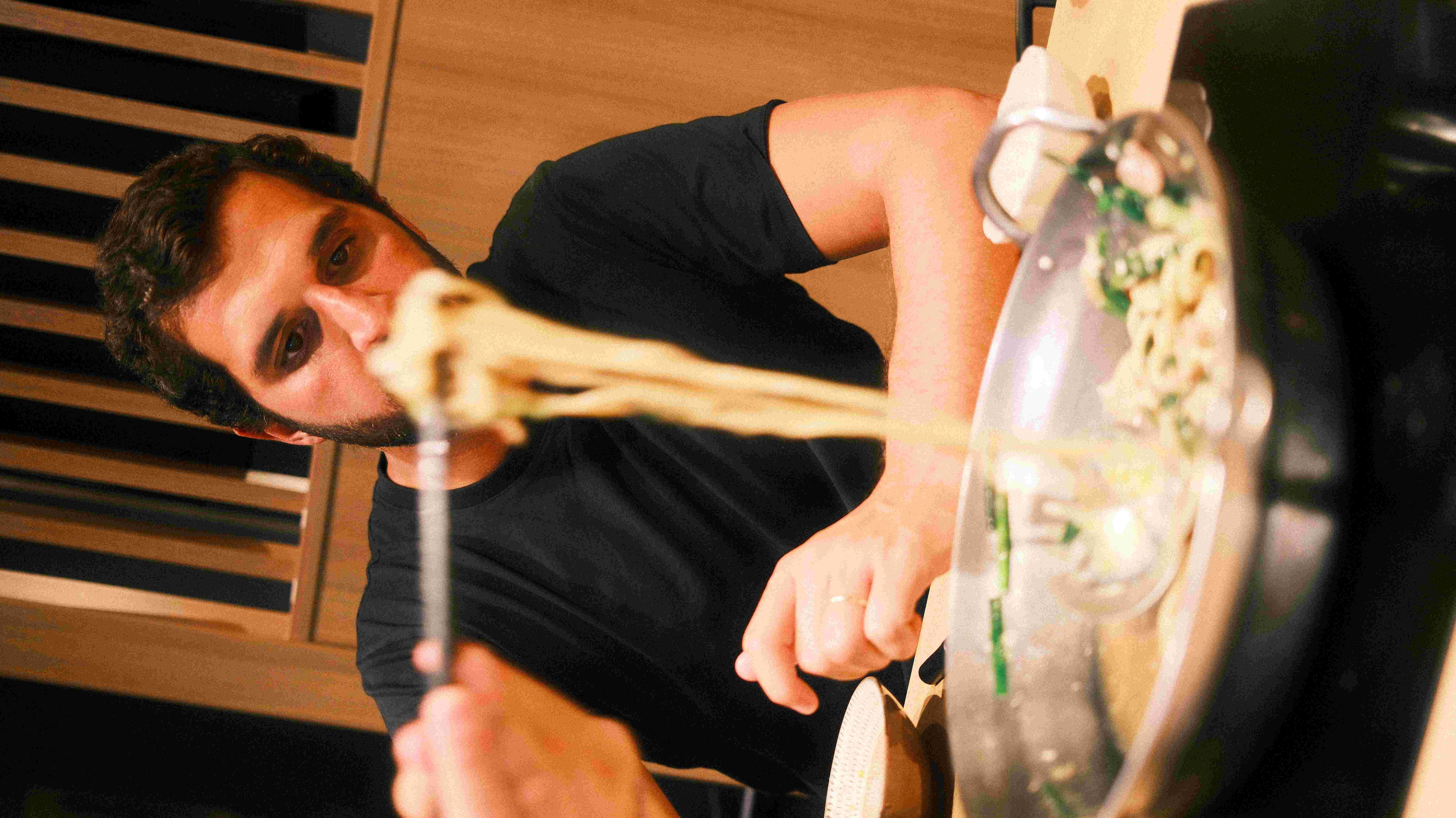 Tonkotsu ramen close-up Fukuoka