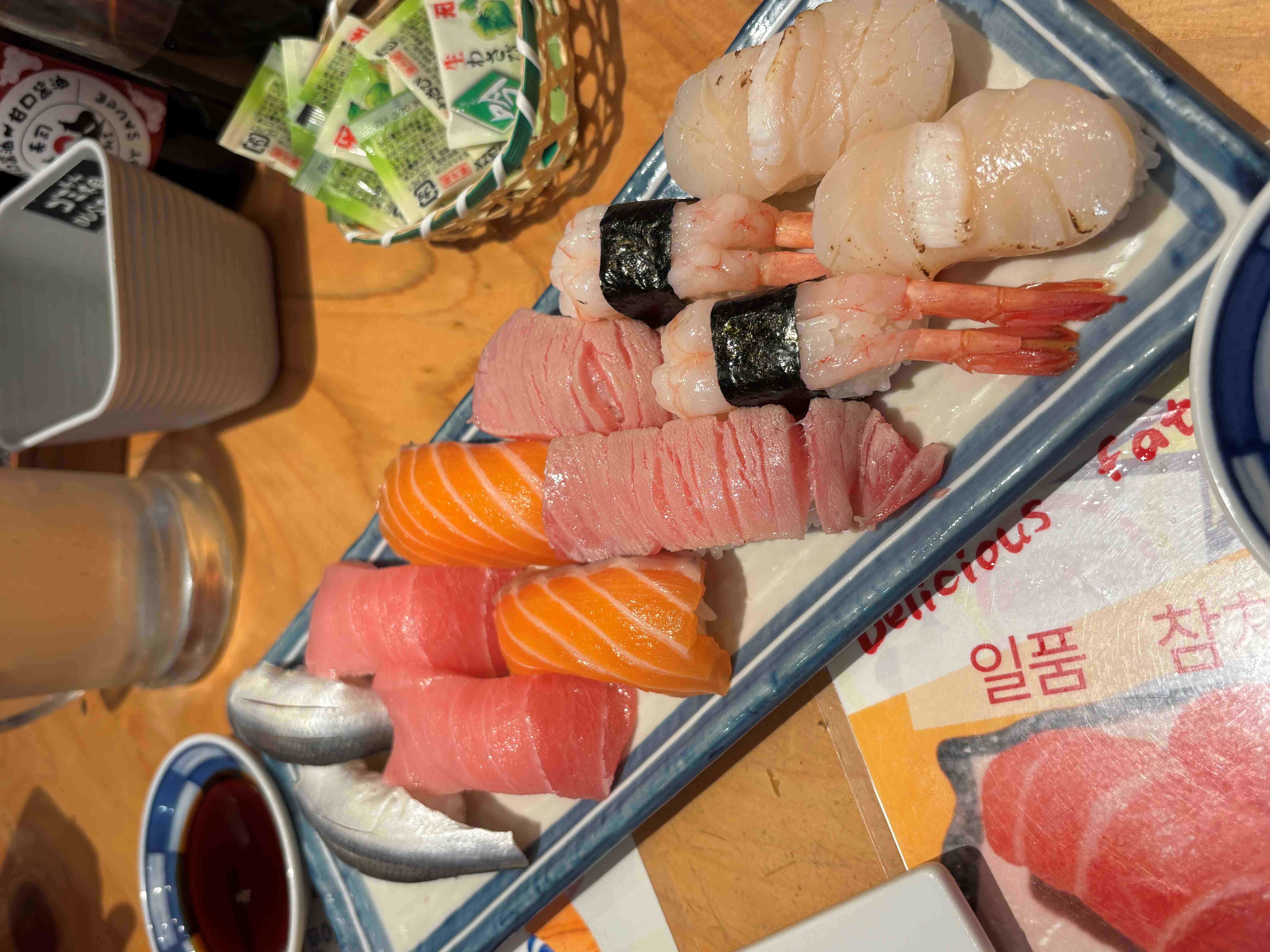 Sushi counter Fukuoka