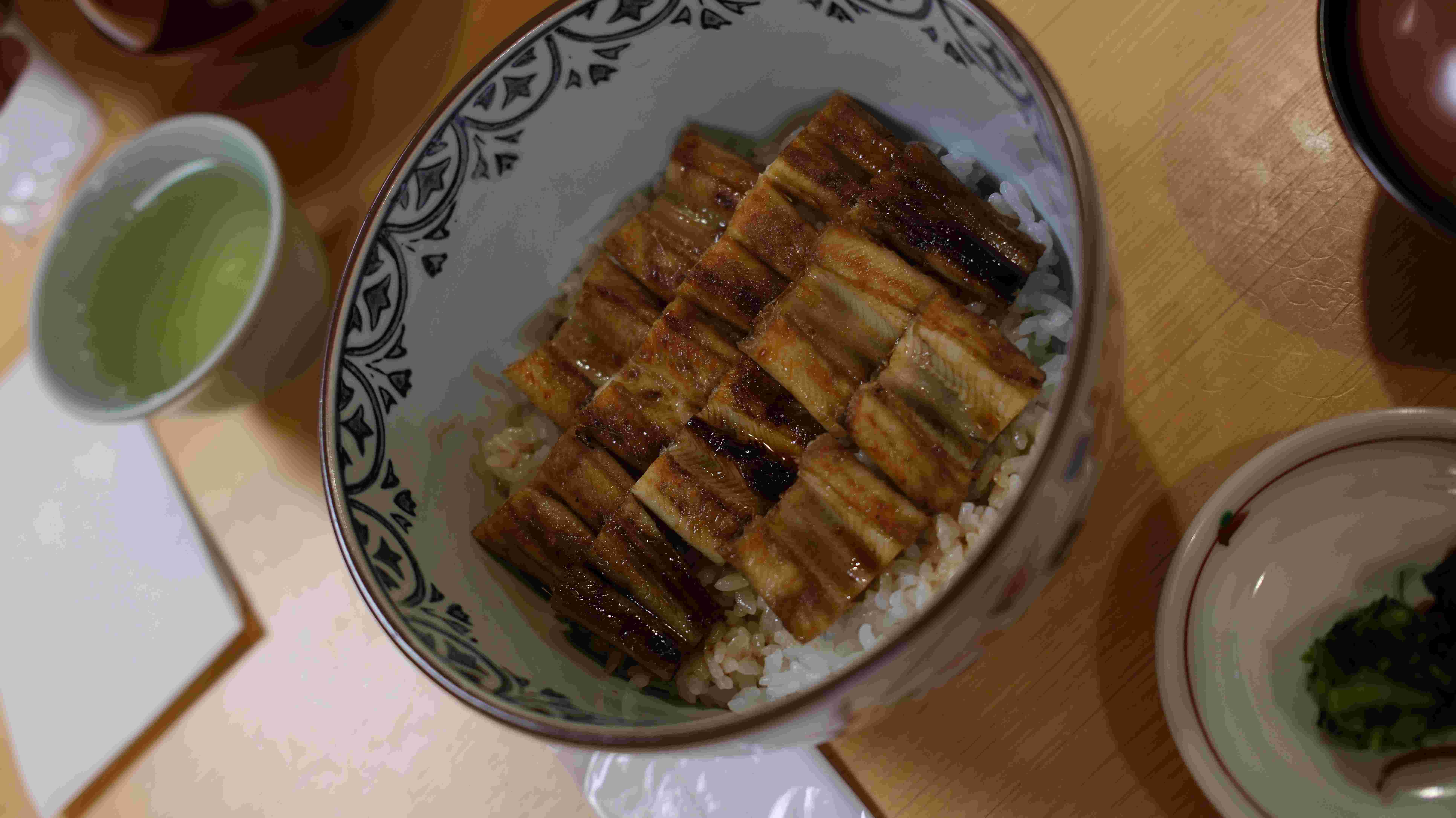 Eel rice bowl anago-meshi Miyajima