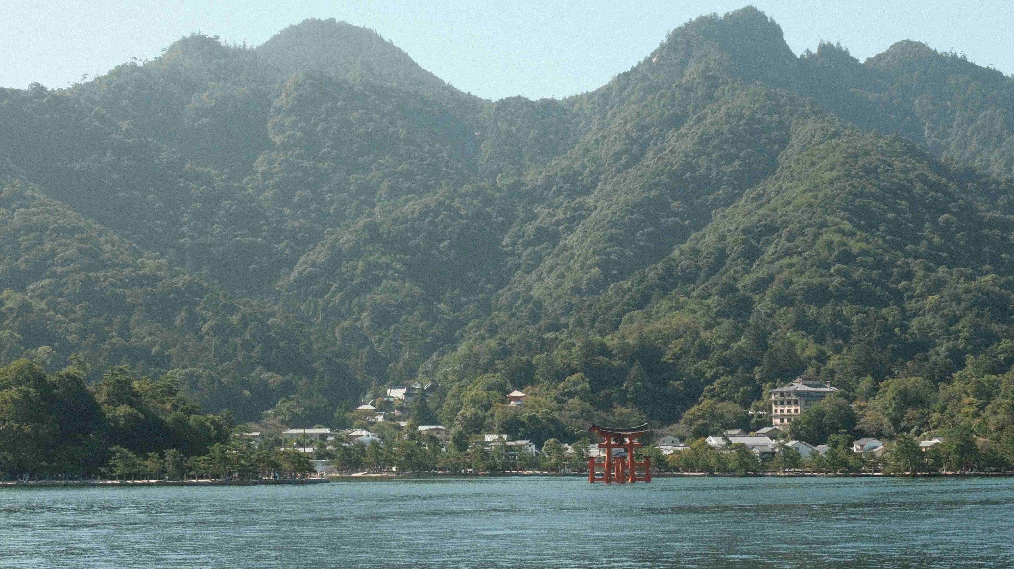 View from Mount Misen Miyajima Seto Inland Sea