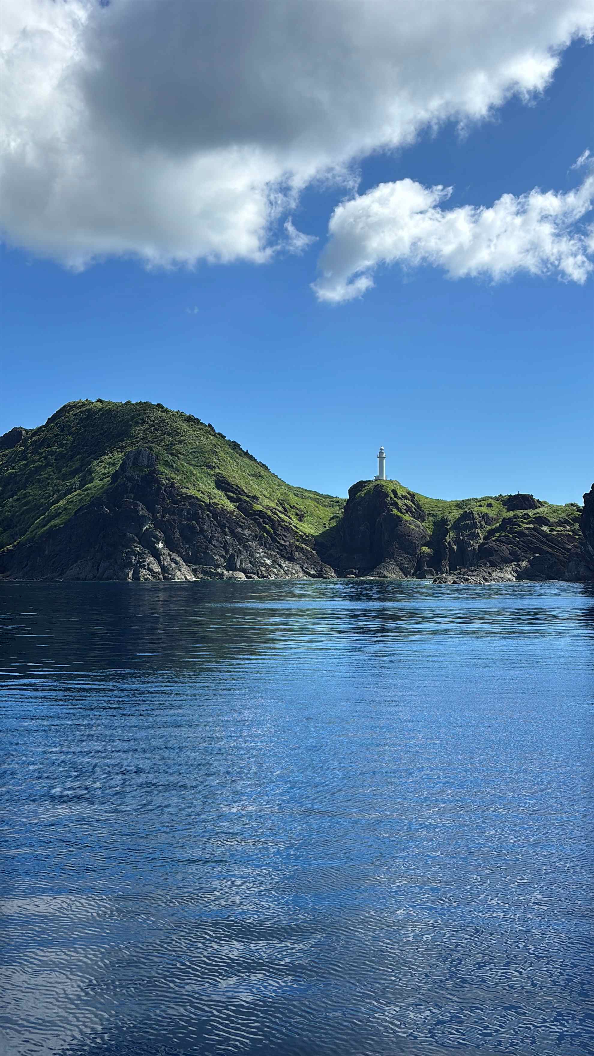 Ishigaki island aerial coastal view
