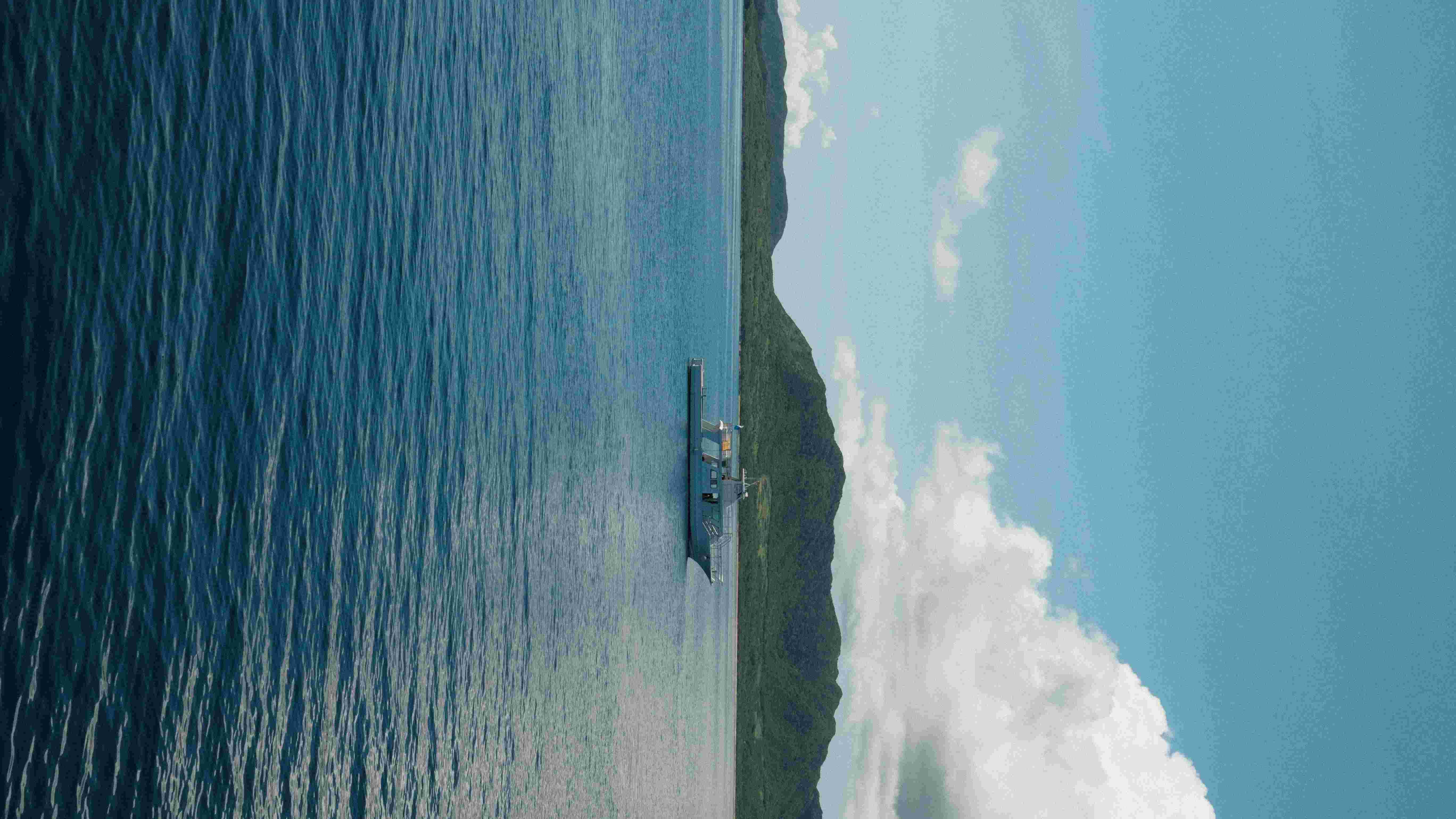 North coast road drive Ishigaki panoramic view