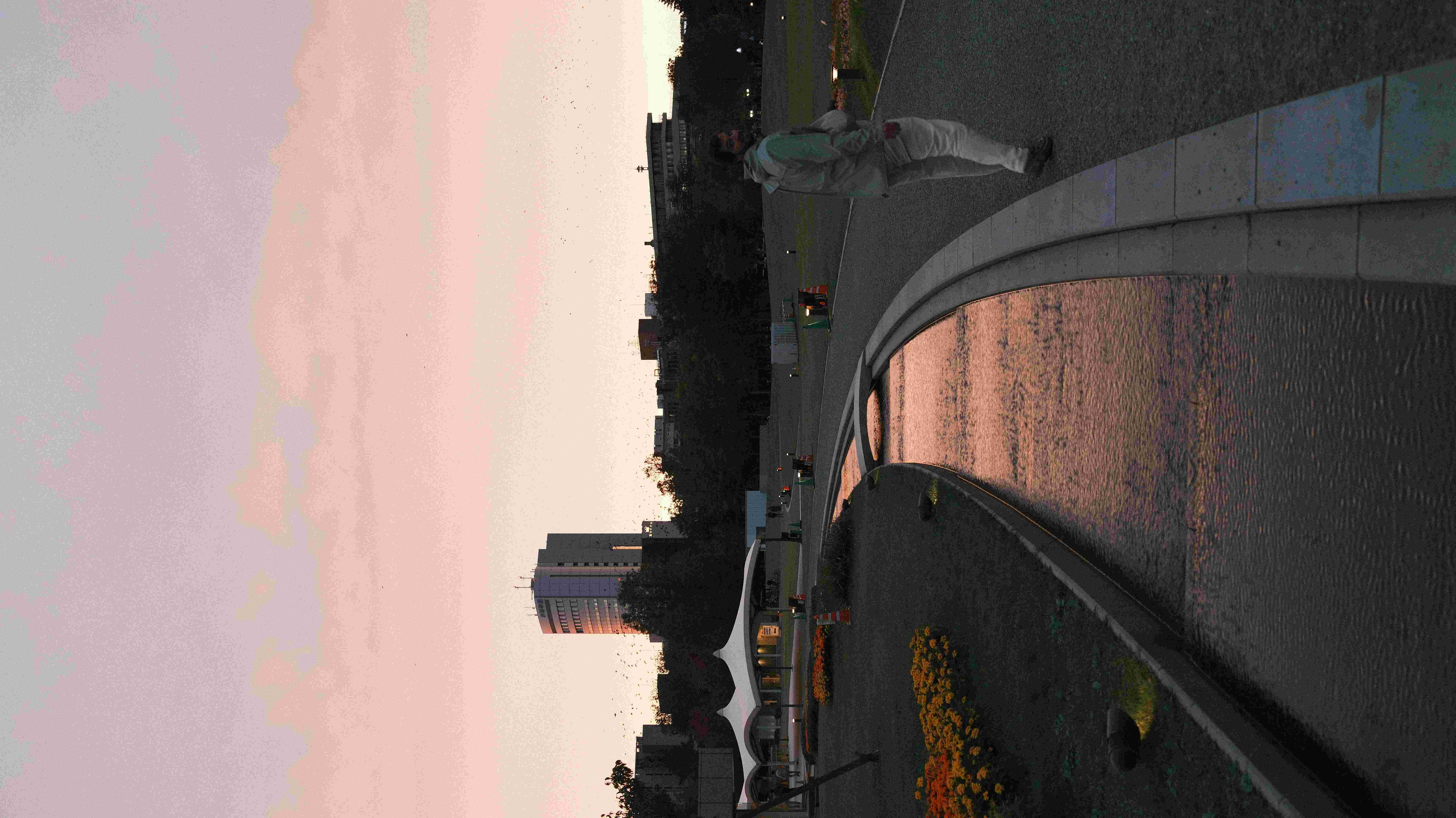 Kanazawa sunset city view