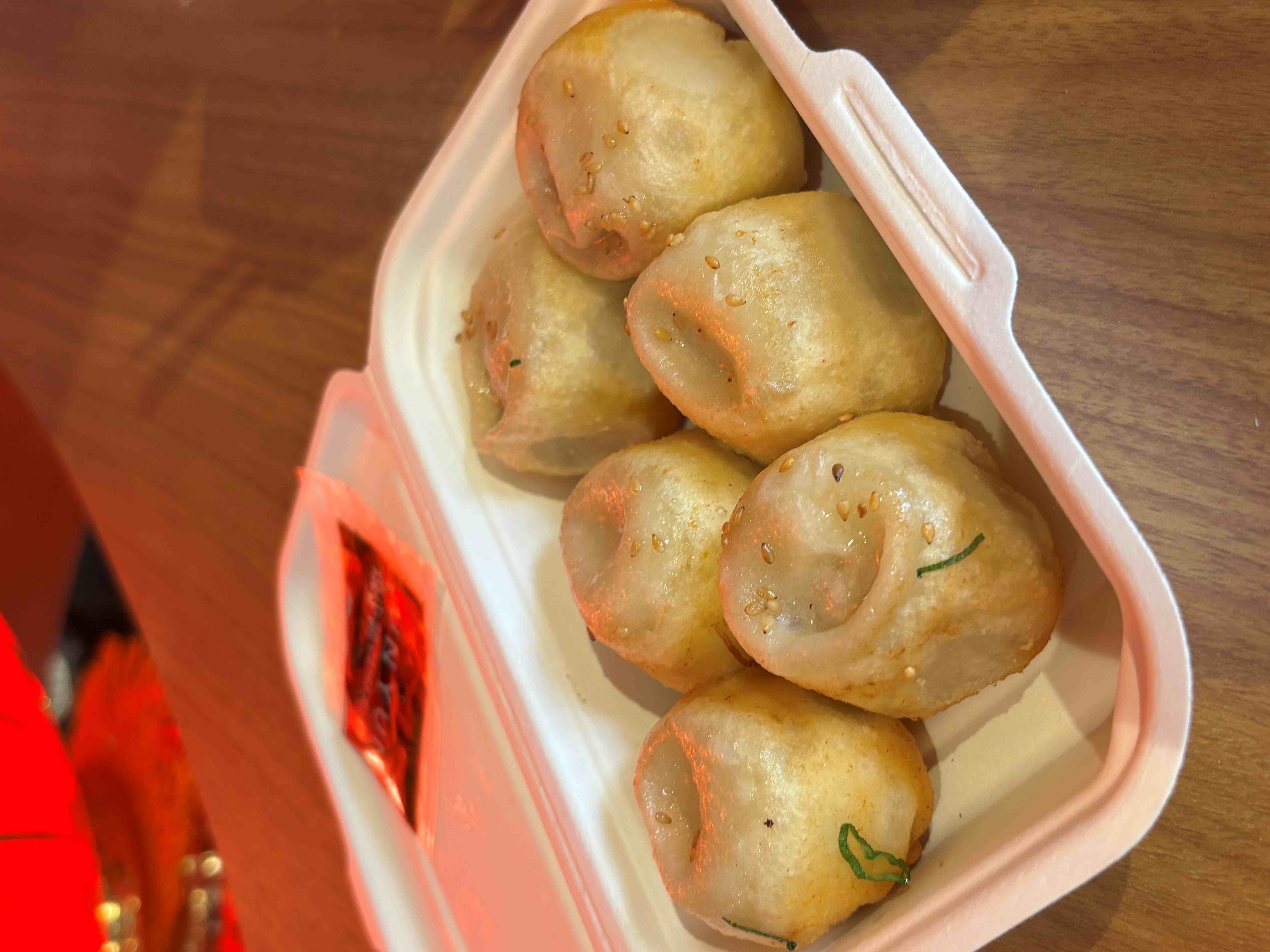 Famous dumplings at Kobe Chinatown