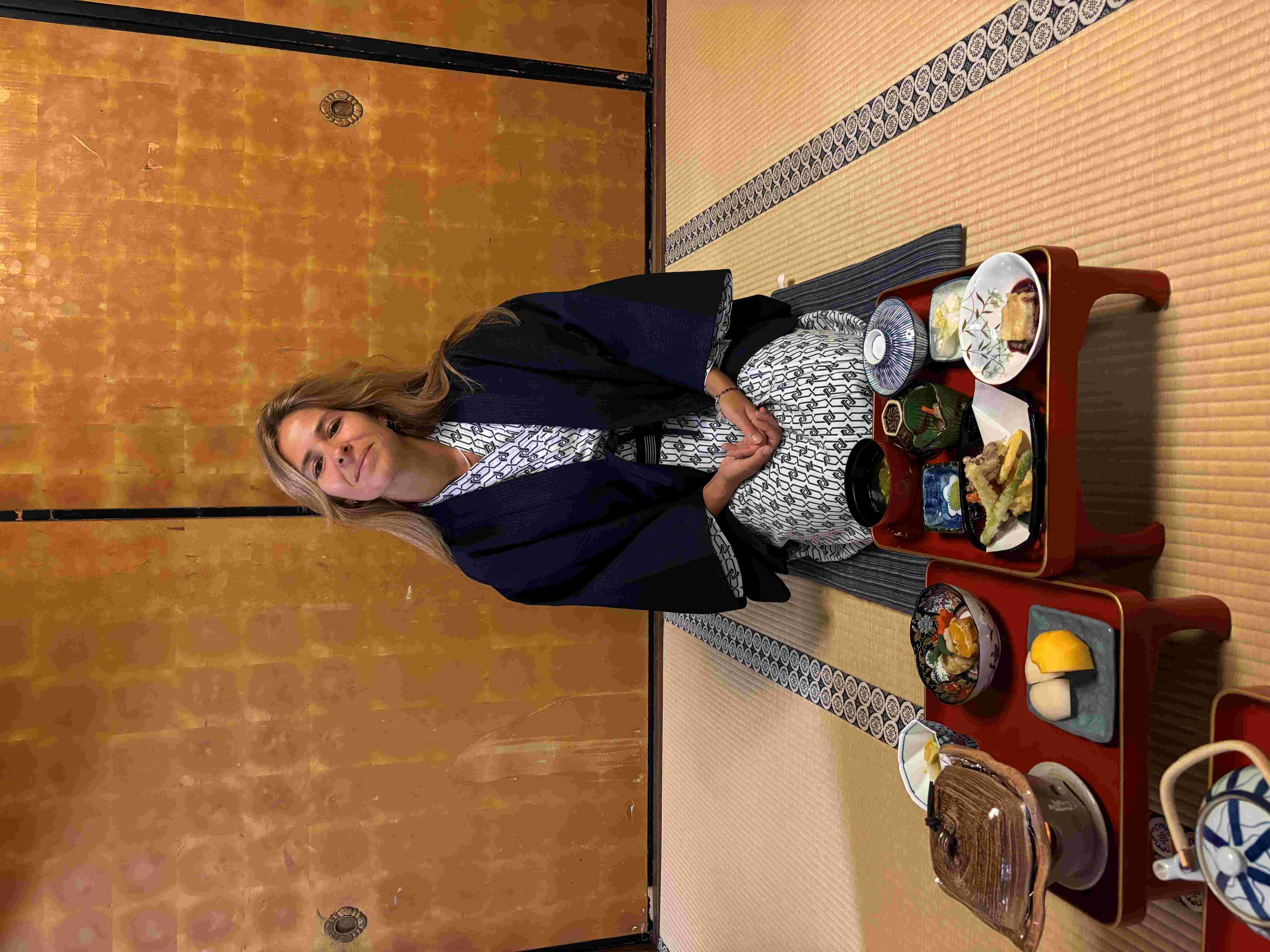 Dinner at temple stay Koyasan