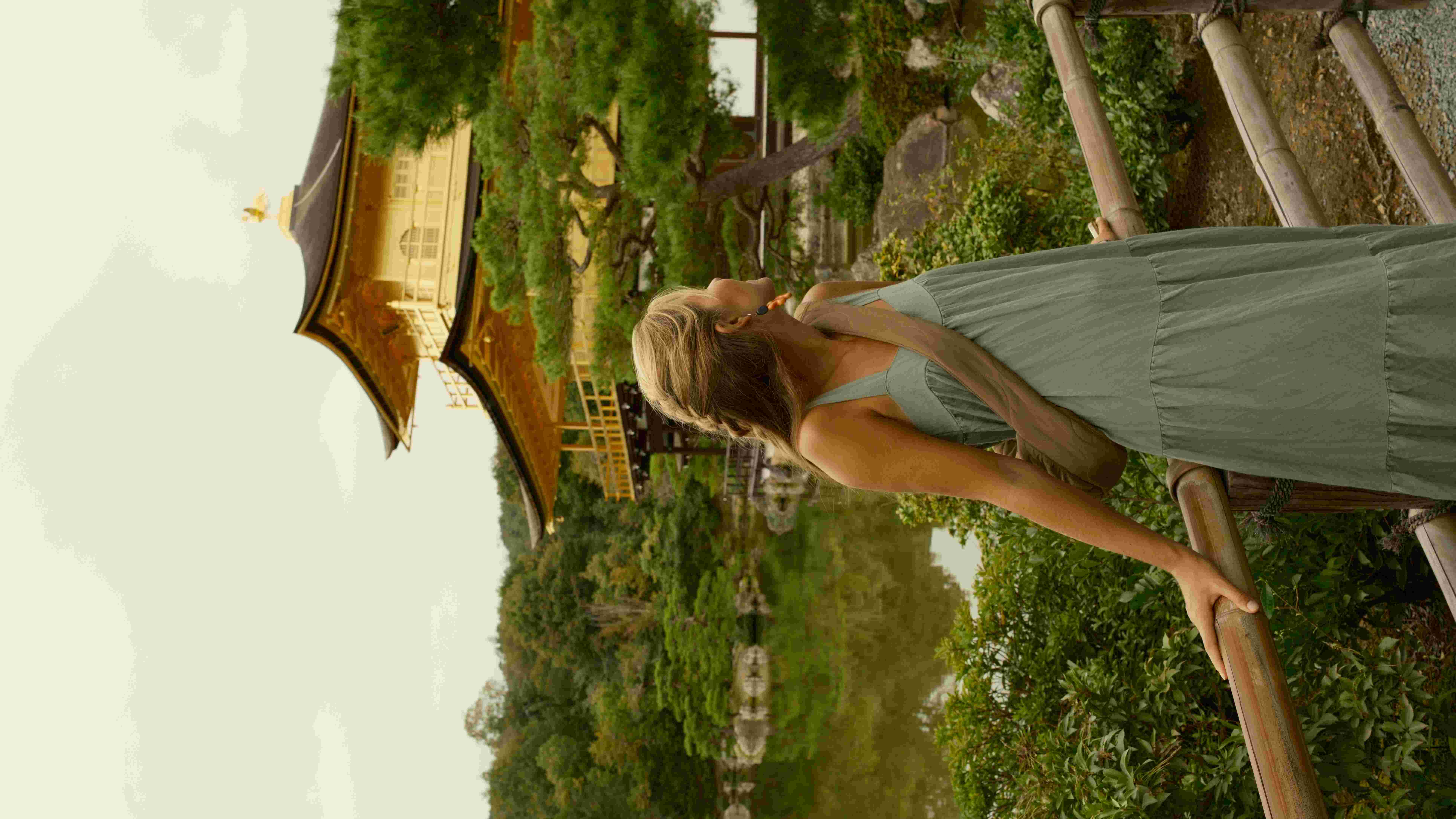 Maria at Kinkaku-ji Golden Temple Kyoto