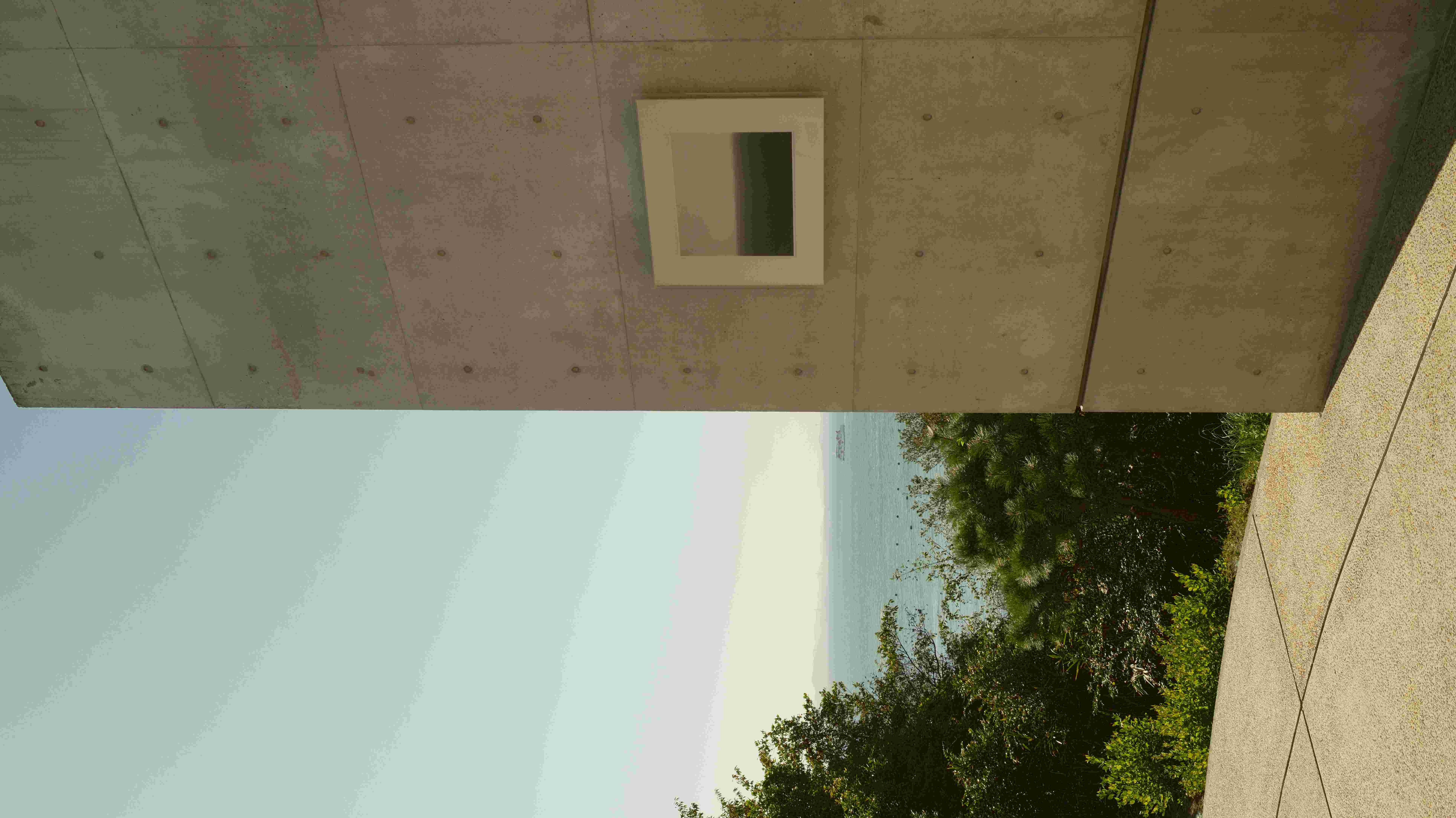 Naoshima art museum concrete architecture
