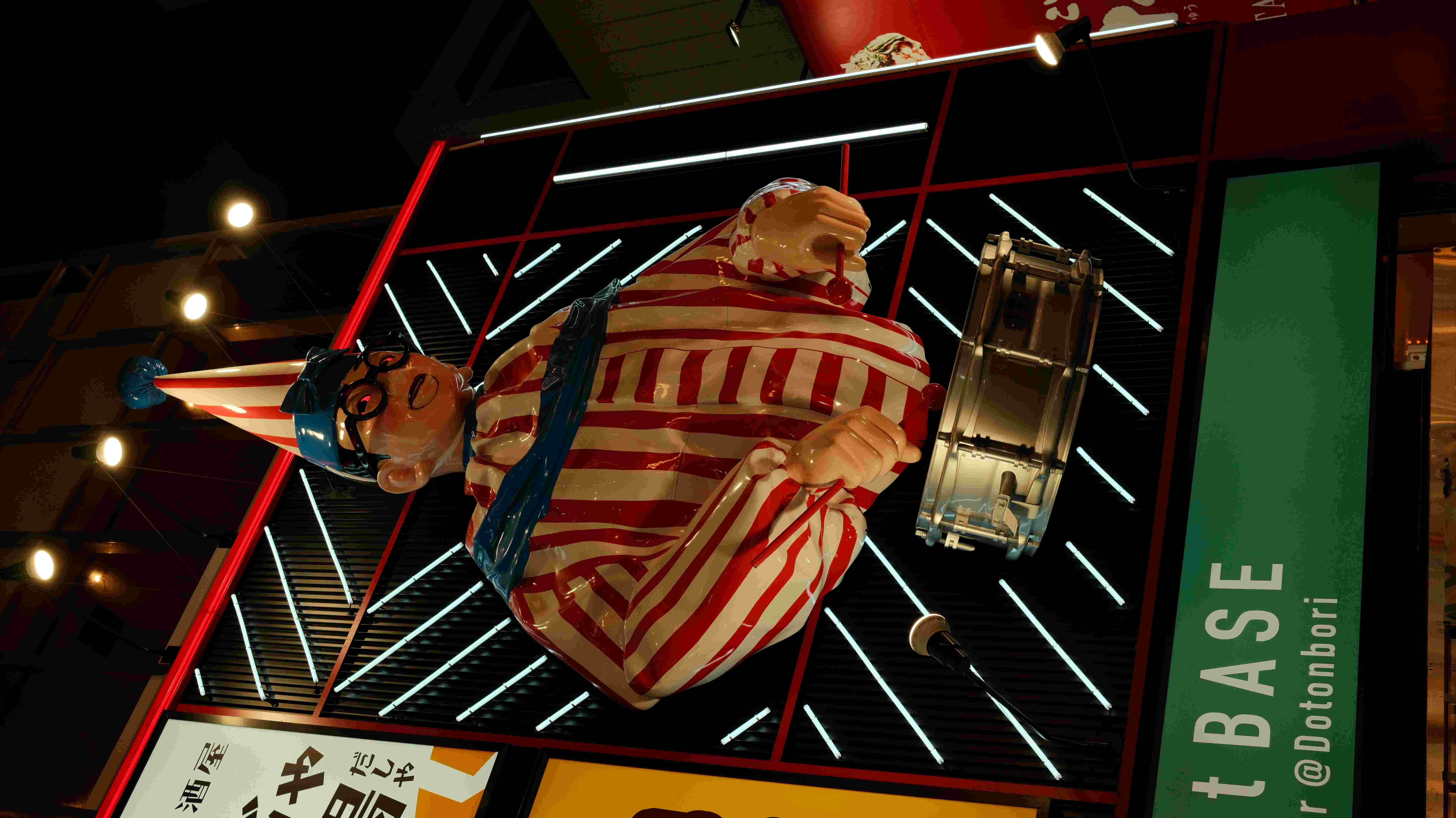 Dotonbori Osaka at night neon lights