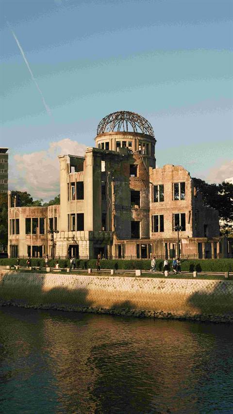 The Atomic Bomb Dome in Hiroshima
