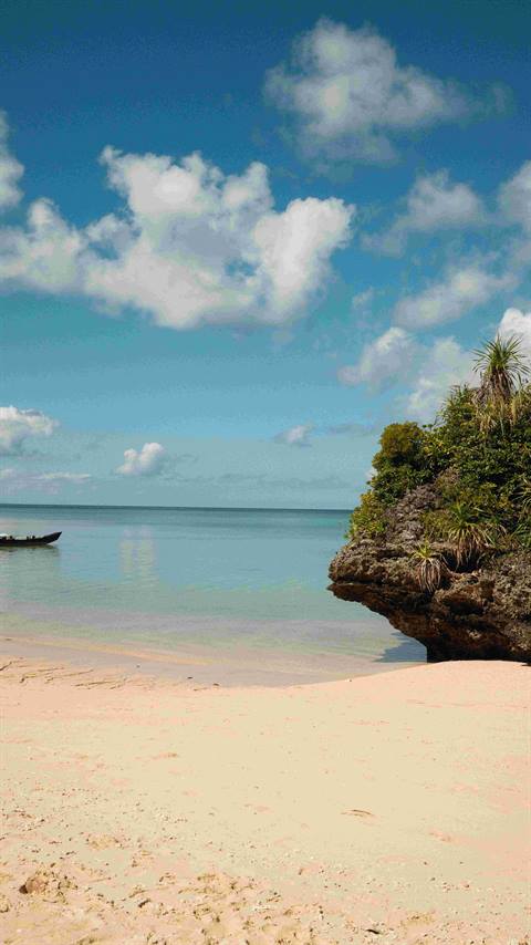 Hidden beach in Ishigaki