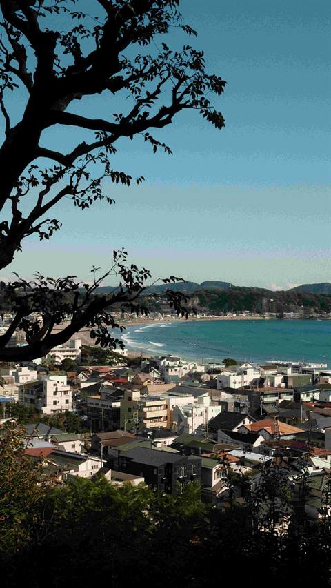 Views from a temple in Kamakura
