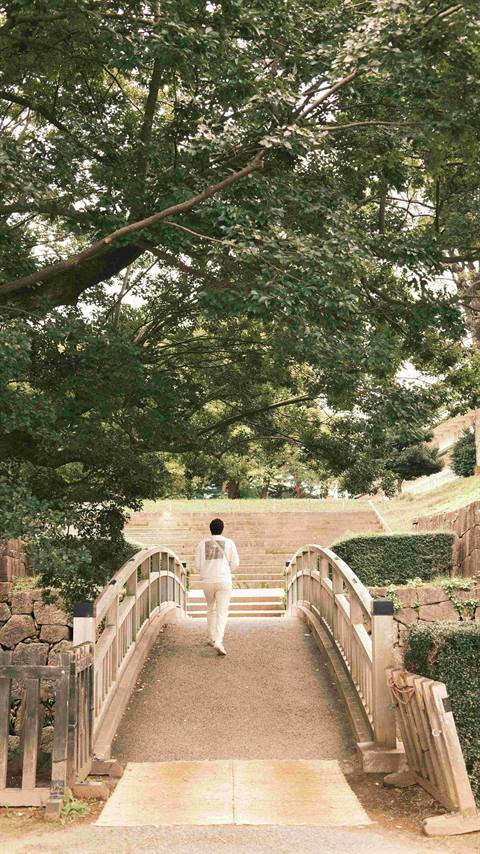 Kenroku-en garden in Kanazawa