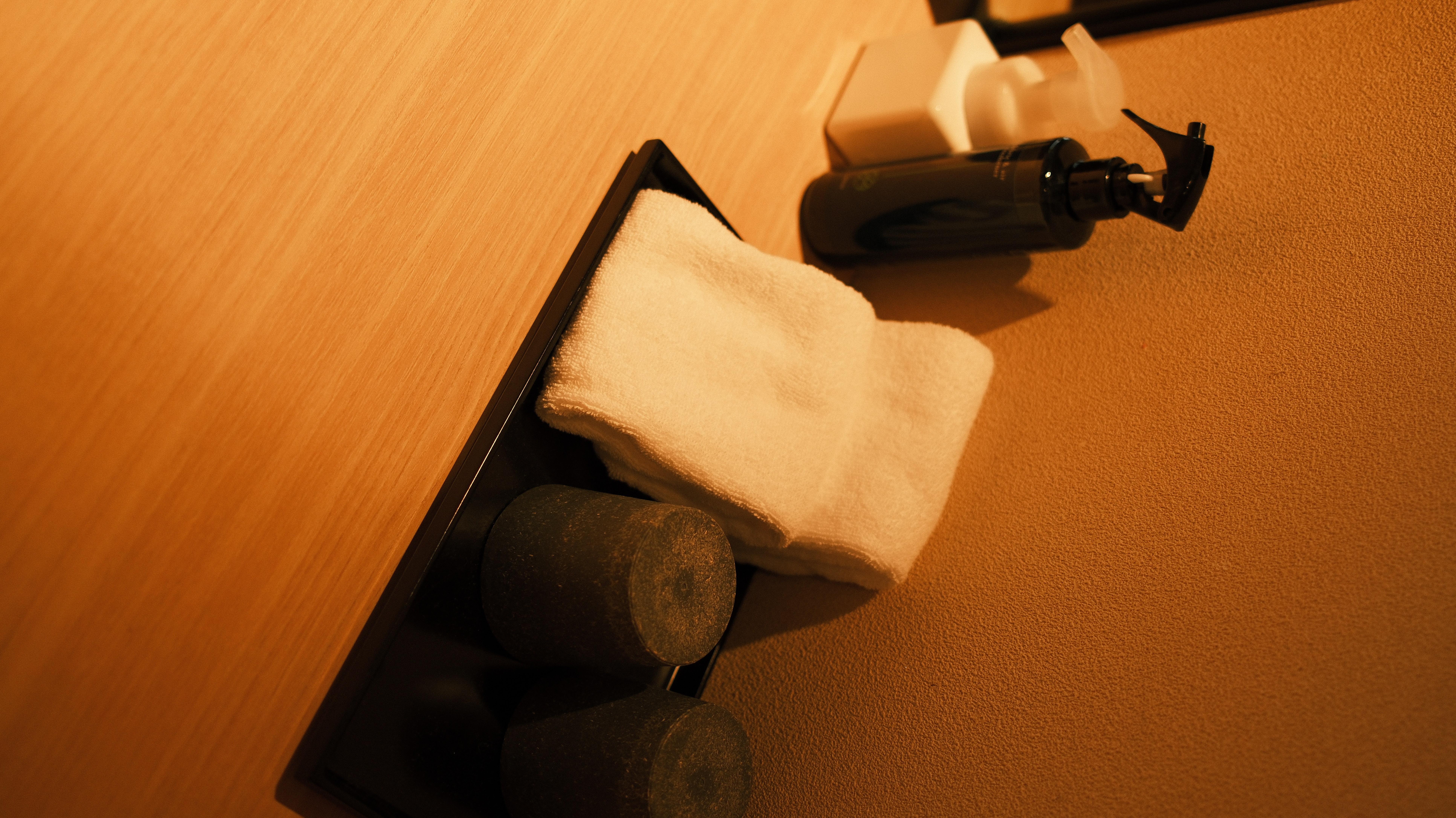 Tokyo hotel room amenities and bathroom toiletries