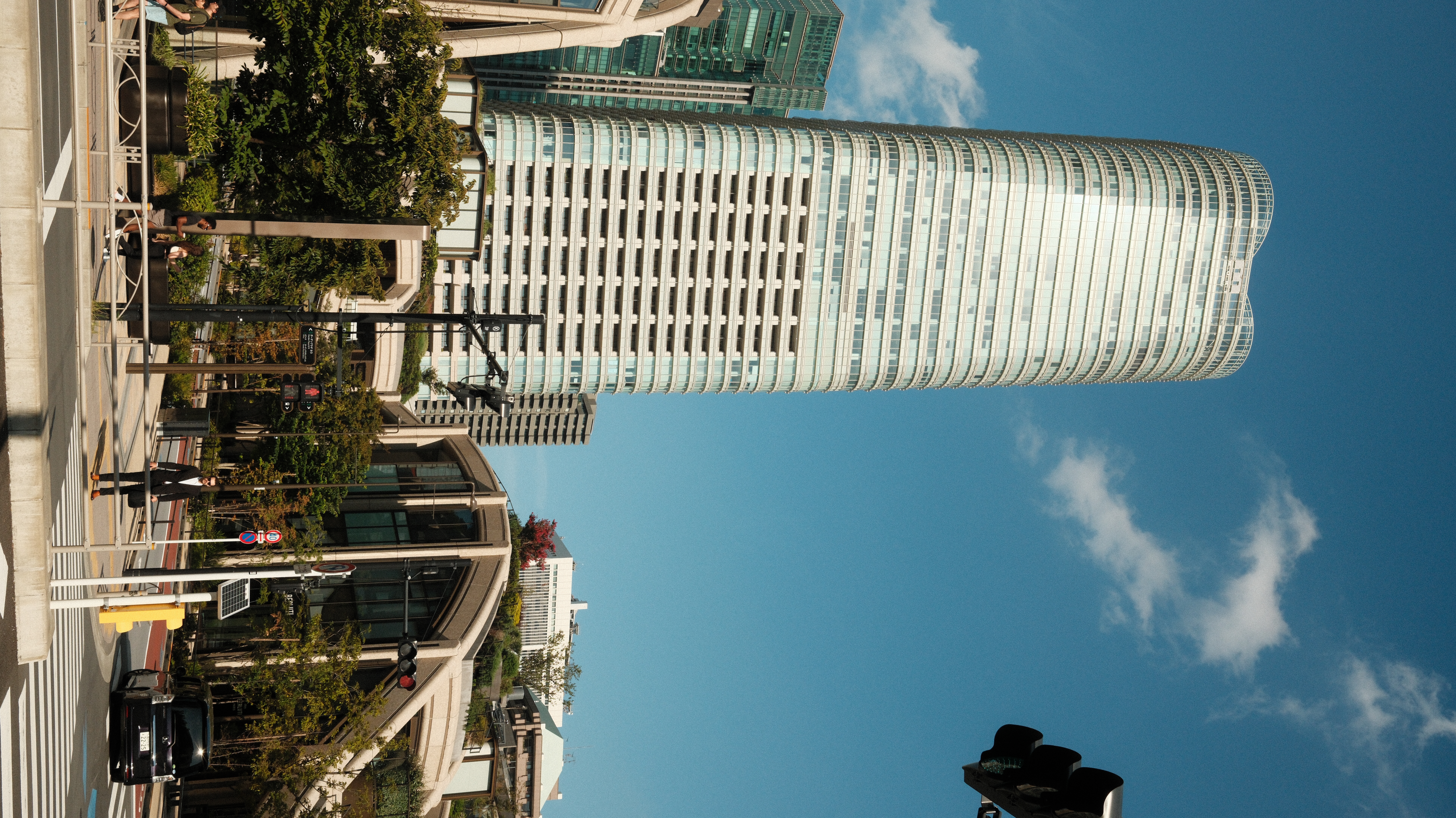 Azabudai Hills tower, modern Tokyo architecture